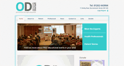 Desktop Screenshot of osteodorset.org.uk